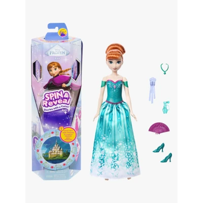 Abbildung von Mattel® Anziehpuppe Disney Die Eiskönigin Spin &amp; Reveal Anna Puppe