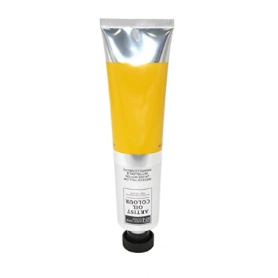 Abbildung von Artist Ölfarbe, 200 ml Großtube in 30 Farben, feine Künstlerqualität (04 mittelgelb)