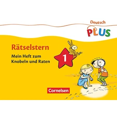 Abbildung von Deutsch plus Grundschule Lese Mal Hefte: Rätselstern Mein Heft zum Knobeln und Raten Arbeitsheft 1