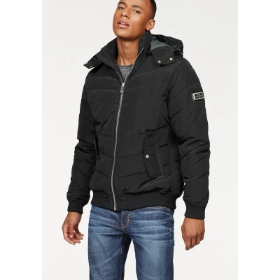 Abbildung von Bruno Banani Blouson, mit Kapuze, in Steppoptik