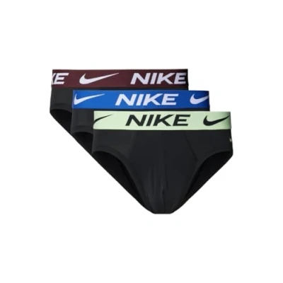 Abbildung von Nike 6P Dri Fit Essential Micro Hip Brief Schwarz/Braun Baumwolle Small Herren