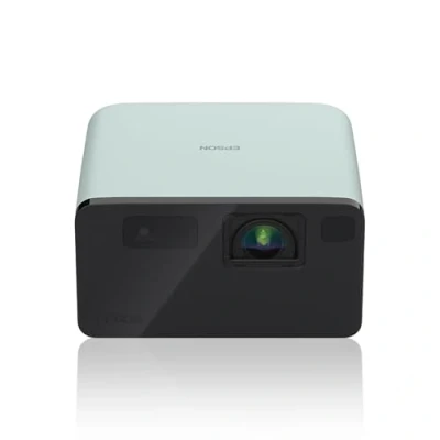 Abbildung von Epson EF 21G Mini Laserprojektor, 1.000 Lumen, bis zu 150 Zoll Projektionsfläche