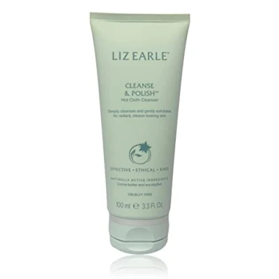 Abbildung von Liz Earle Cleanse and Polish 100ml tube with 2 Muslin Cloths