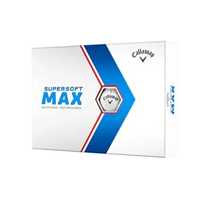Abbildung von Callaway Supersoft Max Golfbälle, 12B PK (Version 2023, weiß)