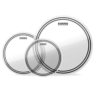 Abbildung von Evans ETP EC2SCLR F EC2S (Clear) Tom Pack Fusion 25,4 cm (10 Zoll), 30,4 (12 35,5 (14 Zoll) Felle