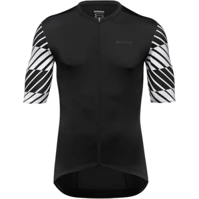 Abbildung von GORE WEAR SWIFTRIDE Optical Trikot Herren, Black/White, L