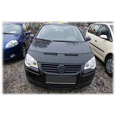 Abbildung von AB 00214 AUTO Bra kompatibel mit VW Volkswagen Polo 9N3 Bj. 2005 2009 Haubenbra Steinschlagschutz Tuning Bonnet