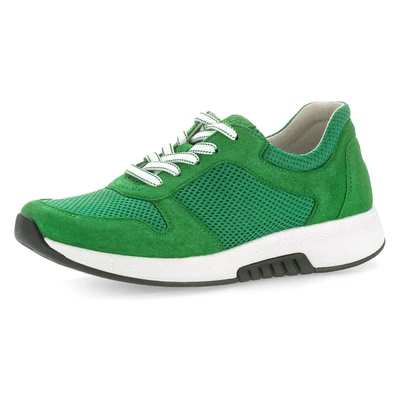 Abbildung von Gabor Rollingsoft Keilsneaker, Freizeitschuh, Halbschuh, Schnürschuh mit OPTIFIT Wechselfußbett