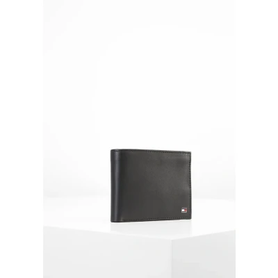 Abbildung von Tommy Hilfiger Herren Geldbeutel Eton Trifold mit Münzfach, Schwarz (Black), Einheitsgröße