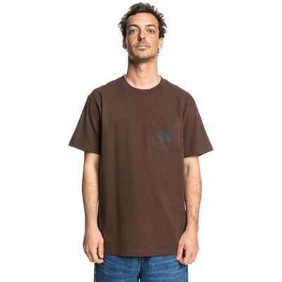 Abbildung von DC Shoes STAR Pocket HSS Tshirt basic, Herren, Größe: Medium, Ctl coffee bean