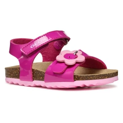 Abbildung von Geox Chalki GIRL Lauflernschuh für Kinder, Größe: 25, Pink Schuhe