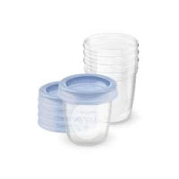 Abbildung von Aufbewahrungsbehälter für Muttermilch, 5 Stück, SCF619/05, Philips Avent