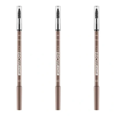 Abbildung von Catrice Eye Brow Stylist, Augenbrauenstift, braun, Augen make up, mit Augenbrauenbürstchen, Nr. 015 Ashy Drama