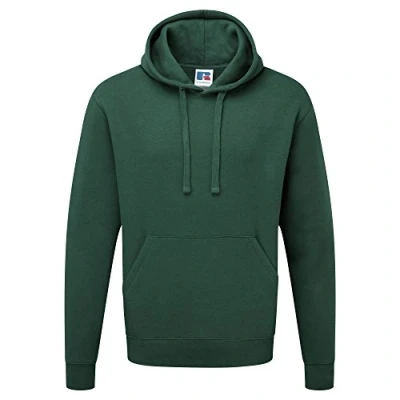 Abbildung von Russell Authentic Kapuzenpullover/Kapuzensweater/Hoodie (3XL) (Flaschengrün)