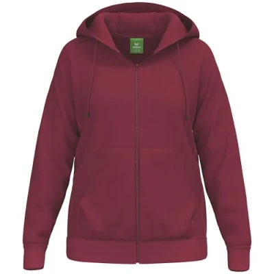 Abbildung von Erima Damen TS Kapuzen Jacke (2072552), new bordeaux, 46