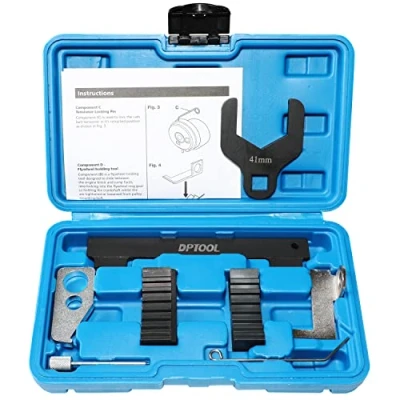 Abbildung von DPTOOL 8 teiliges Werkzeug Set für Motornockenwellen, Spannung, Ausrichtung, Timing, Chevrolet Cruze Malibu/Opel/Regal/Buick Excelle/Epica mit 41 mm Wasserpumpenschlüssel