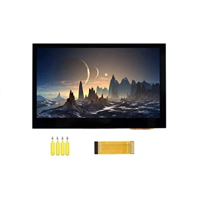 Abbildung von 4.3inch DSI LCD Capacitive Touch Screen Display 800x480 Resolution IPS Wide Angle Monitor for Raspberry Pi 4B/3B+/3A+/3B/2B/B+/A+, Supports Ubuntu/Kali / WIN10 IoT