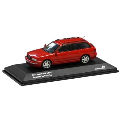 Abbildung von Audi A5 5928 Avant RS2 Modellauto Miniatur Modell, Maßstab 1:43, rot