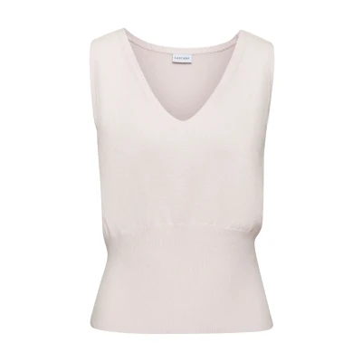 Abbildung von LASCANA Stricktop mit figurschmeichelndem Strickmuster, figurbetonte Passform