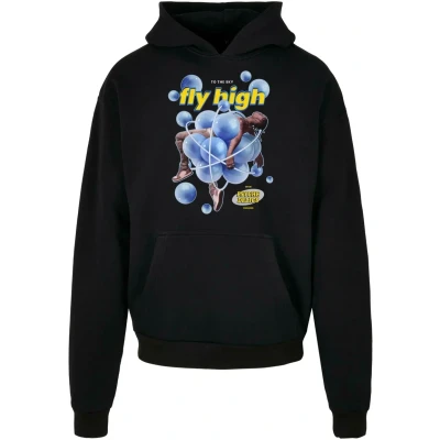 Abbildung von Upscale by Mister Tee Bubblles Heavy Oversize Kapuzenpullover, Herren, Größe: XL, Black