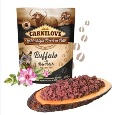 Abbildung von Brit 8595602537716, Adult, Büffel, 300 g