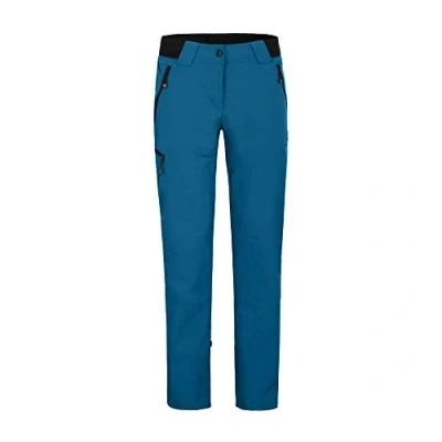 Abbildung von Bergson Outdoorhose VIDAA COMFORT Damen Wanderhose, leicht, strapazierfähig, Langgrößen, Saphir blau
