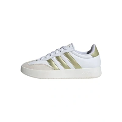 Abbildung von adidas Damen BARREDA Shoes Schuhe, FTWR White/Gold met./Alumina, 43 1/3 EU