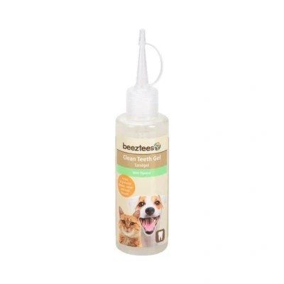 Abbildung von Beeztees Tierzahnbürste Zahngel 100 g für Hunde