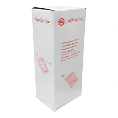 Abbildung von Rudavlies steril Verbandpflaster 10x25 c 50 St
