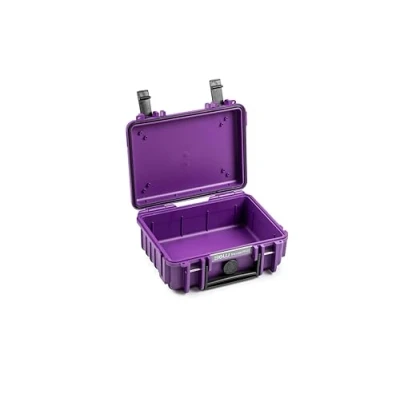 Abbildung von B&amp;W Transportkoffer Outdoor Typ 500 Lila wasserdicht nach IP67 Zertifizierung, staubdicht, bruchsicher und unverwüstlich