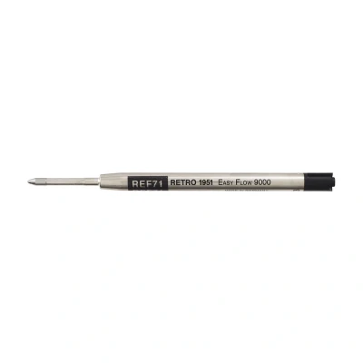 Abbildung von Retro 51 Easy Flow Kugelschreibermine Black (3)