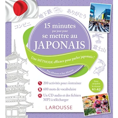 Abbildung von 15 minutes par jour Pour se mettre au japonais: débutants et faux