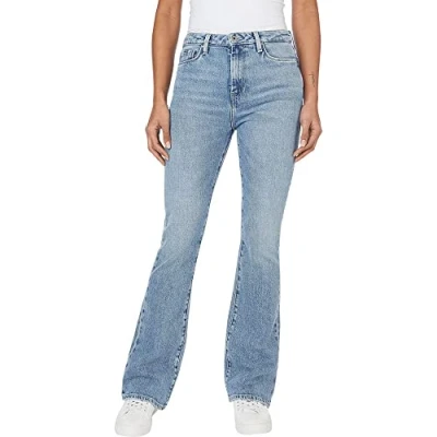 Abbildung von Pepe Jeans DION Flared Jeans, Damen, Größe: 29x32, Denim