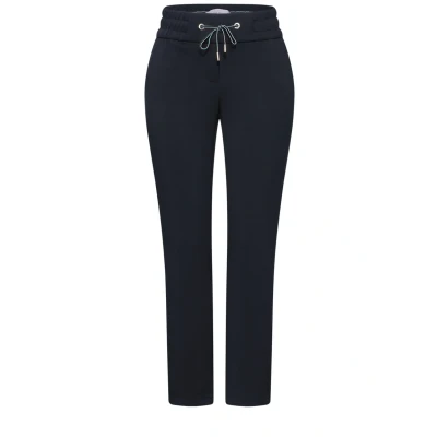 Abbildung von Cecil Casual FIT Jogginghose, Damen, Größe: XXL, Universal blue