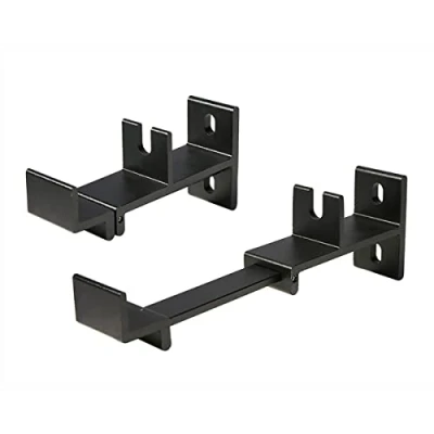 Abbildung von EXCEL LIFE Verstellbare Soundbar Wandhalterung, universelle Halterung zur Montage unter TV, kompatibel mit SONOS Samsung LG VIZIO Bose ROKU Soundbar, Schwarz