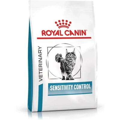 Abbildung von Royal Canin Veterinary Sensitivity Control Cat 400 g Diät Alleinfuttermittel für ausgewachsene Katzen Kann zur Minderung von Nährstoffintoleranzerscheinungen beitragen Mit EPA und DHA