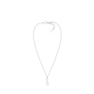 Abbildung von Sofia Milani Damen Halskette 925 Silber mit Zirkonia Steinen Unendlich Infinity Anhänger 50311
