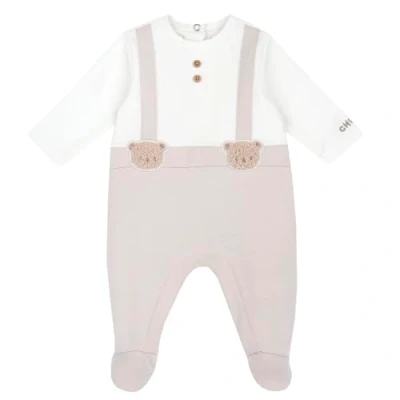 Abbildung von Chicco, Tutine con apertura entrogamba, Baby Unisex, Beigefarben, 6M, Entworfen in Italien