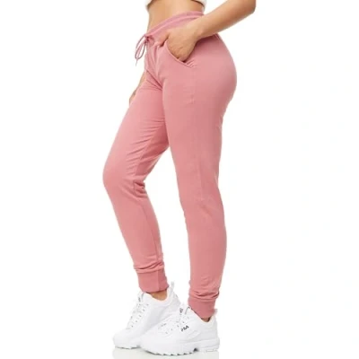 Abbildung von Smith &amp; Solo Jogginghose Damen Sporthose Frauen Baumwolle Sweatpants Slim Fit Freizeithose Lang Trainingshose Fitness High Waist Jogger Laufhosen Modern Drosa/S