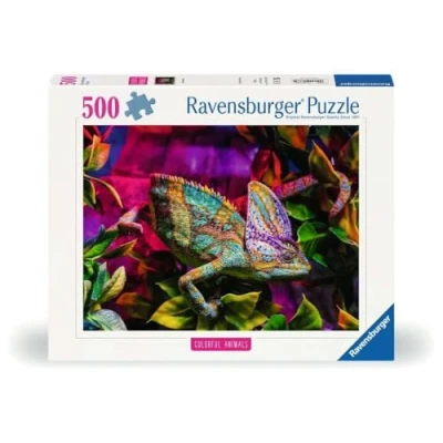 Abbildung von Ravensburger puzzle Adult 500 Teile Chameleon, Puzzleteile
