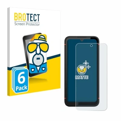 Abbildung von BROTECT Entspiegelungs Schutzfolie für Gigaset GX4 Pro (6 Stück) Matte Displayschutz Folie, Anti Reflex, Fingerprint