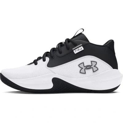 Abbildung von Under Armour Court Performance Lockdown Basketballschuh für Kinder, Größe: 40, White Schuhe