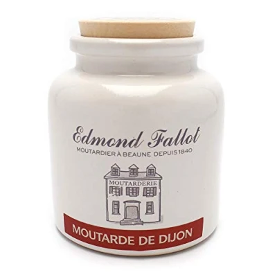 Abbildung von Edmond Fallot Dijon Senf scharf &amp; fein, im Steintopf 250g