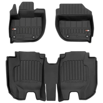 Abbildung von M MOTOS Gummimatten Auto Fussmatte passt für Honda HR V II 2013 2021 Verbessern Sie Ihren Reisekomfort mit Antirutschmatte 3D Allwetter fußmatten Auto, Schutz vor Verschmutzung