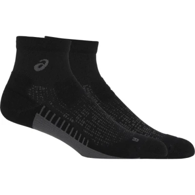 Abbildung von Asics Performance Run Sock Quarter Größe I 35 38, Schwarz, Hochwertige Laufsocken