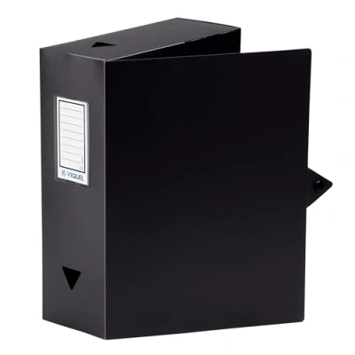 Abbildung von Viquel Class Doc Heftbox Polypropylen, Rücken 100 mm schwarz