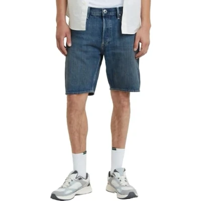 Abbildung von G Star Dakota EDGE Jeans Shorts, Herren, Größe: 34, Antique faded spear blue