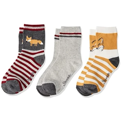 Abbildung von Sterntaler Baby Jungen Söckchen 3er Pack Fuchs Strumpfwaren, Blau, 18