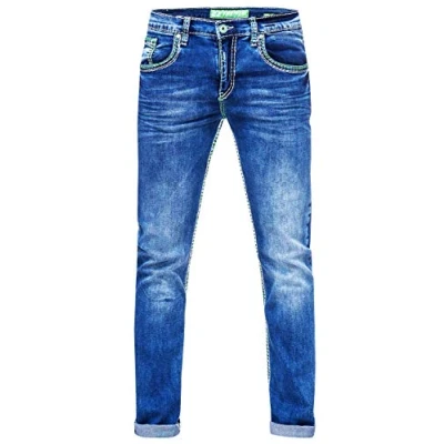 Abbildung von Rusty Neal Levin 2 Jeans Skinny Fit, Herren, Größe: 40x34, Blau