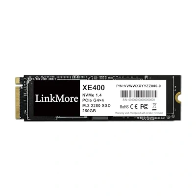 Abbildung von LinkMore XE400 250 GB M.2 2280 PCIe Gen4 NVMe 1.4 interne SSD, Solid State Drive, bis zu 4650 MB/s für Latop und PC Gaming SSD